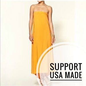 🇺🇸 RILLER & FOUNT STRAPLESS MAXI DRESS 1246